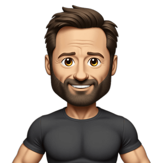 Hugh Jackman as Wolverine emoji