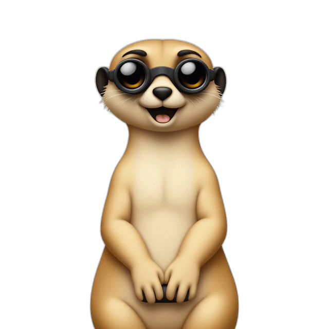 meerkat with binoculars emoji